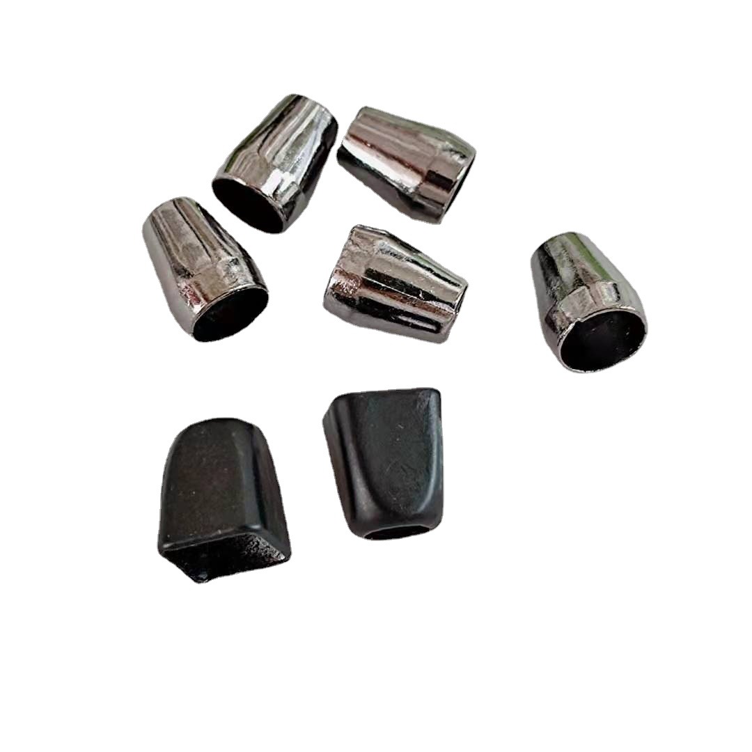 金属小喇叭穿绳扣方形卡扣松紧弹力配件扣羽绒服止滑扣合金吊钟