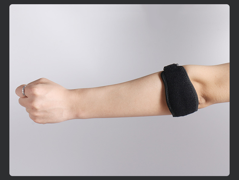 现货运动护具批发运动护肘护臂羽毛球加压可调节肘部防护海绵减震