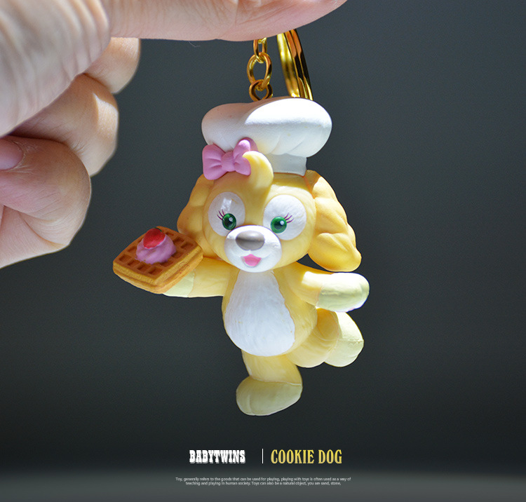 原单日单 曲奇狗 挂件模型可爱公仔卡通