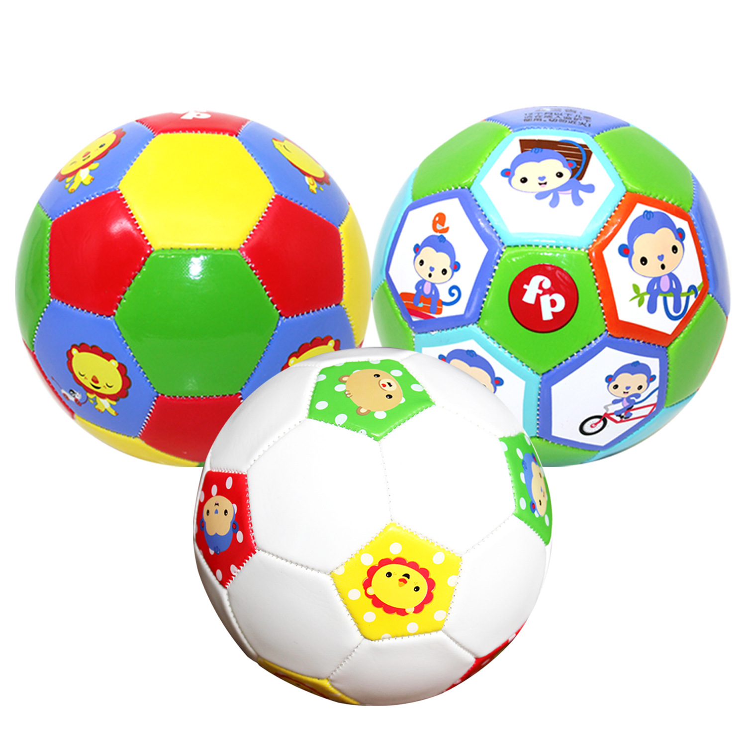 儿童球拍拍球幼儿园宝宝足球类玩具小皮球婴儿球弹力球批发