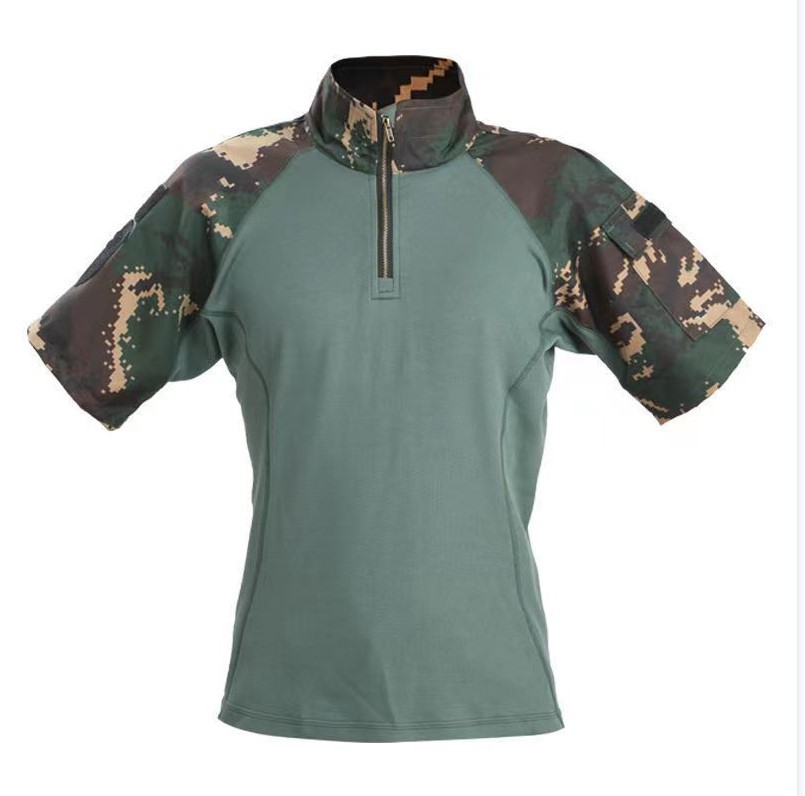 猎人蛙服套装夏季薄款户外拓展训练服装作训服女夏令营学生迷彩服