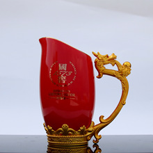 国窖1573酒具套装中式陶瓷吉祥分酒器轻奢白酒杯家用酒盅端午礼品