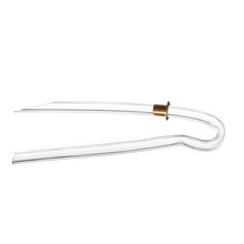 助听器配件优质软耳膜导管弯管R型带金属扣导声管