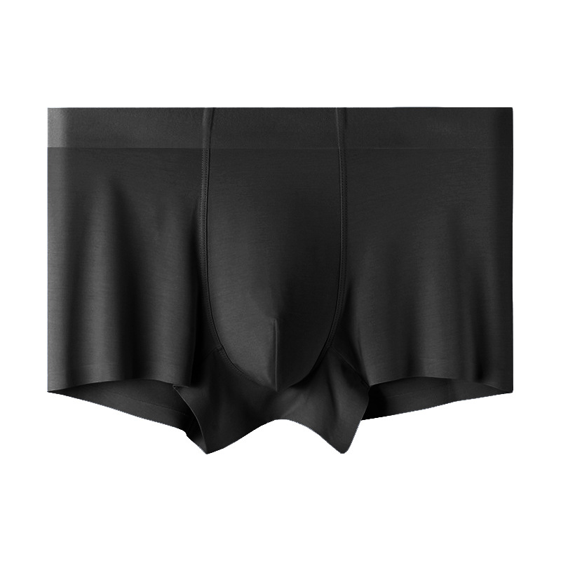 Men's Underwear Modal One-Piece Seamless Underwear 80 Modal Solid Color Wholesale Boxer Briefs Men's Wholesale