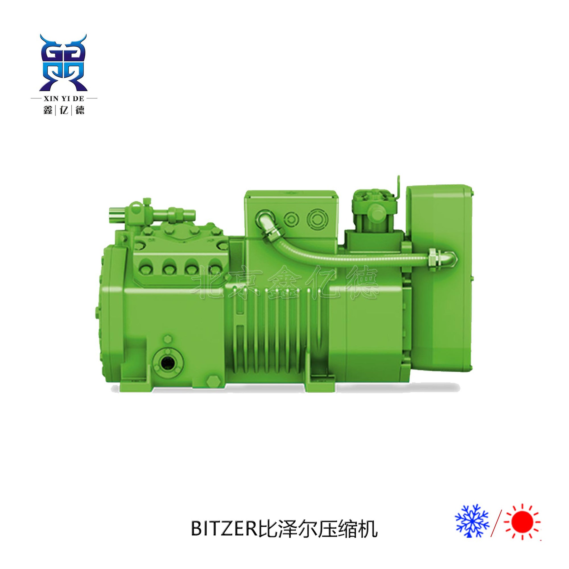 bitzer比泽尔csh8563-125y半封闭螺杆压缩机-阿里巴巴
