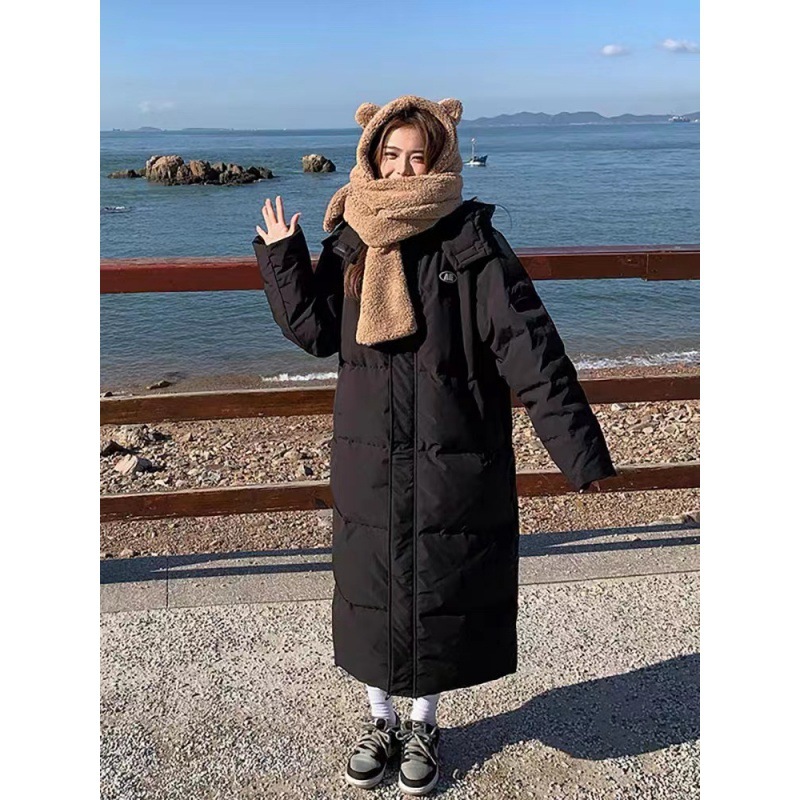 Korean Style Mid-Length Thickened Small Loose Fashion Hong Kong Style Student down Cotton Bread Coat Ins Coat Women's Short