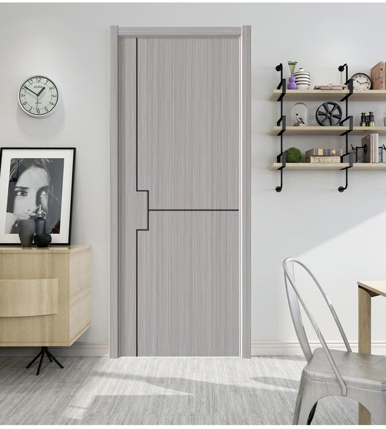 多层实木复合门生态免漆套装卧室门工程酒店室内房间木门厂家直发