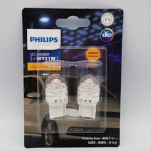 飞利浦Philips LED T20 WY21W 11071 U31Amber汽车转向灯泡大插泡