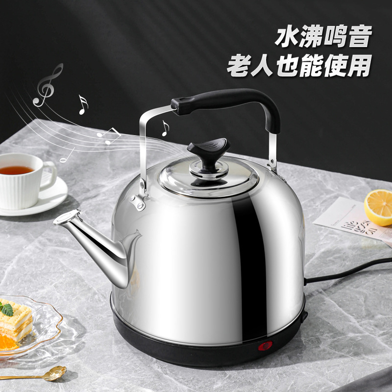 Electric Kettle Large Capacity Kettle Household Automatic Fast Kettle Stainless Steel Automatic Power-off Kettle
