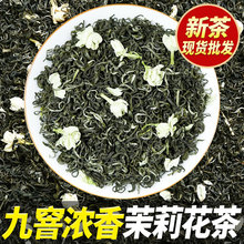 广西横县2024新茶九窨一提茉莉花茶飘香白雪浓香型茶叶茉莉绿茶