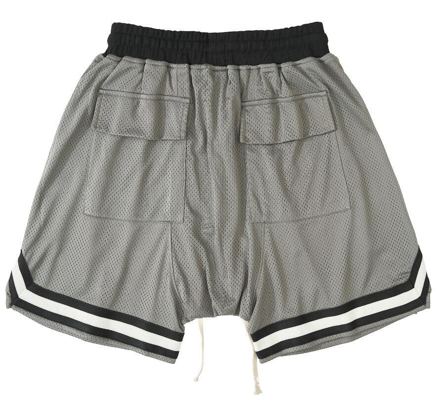 fear of god fog网眼短裤高街宽松抽绳运动休闲五分裤男女款潮