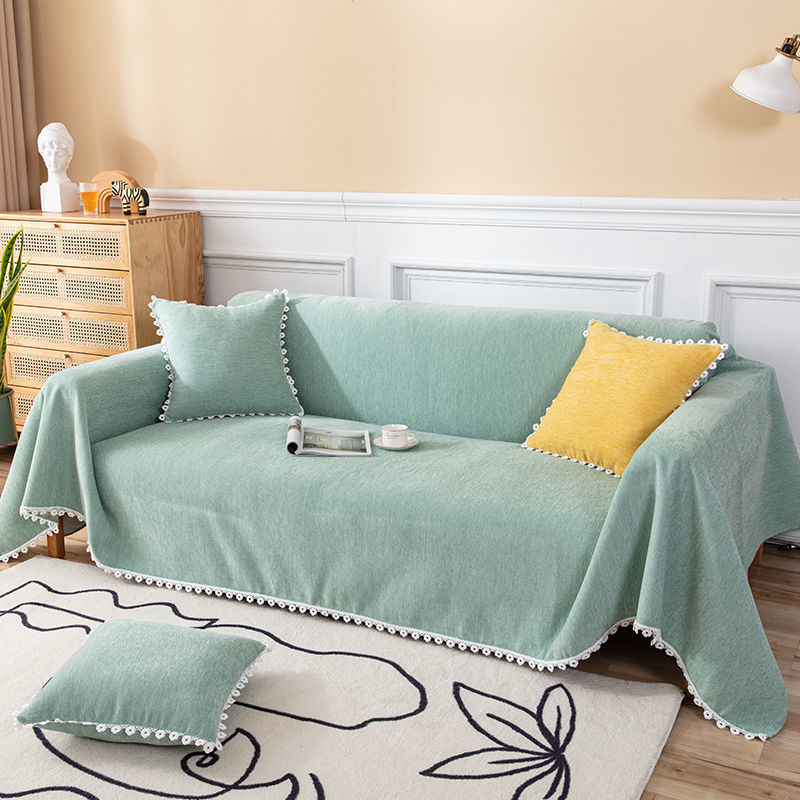 沙发罩防猫爪猫抓沙发布沙发巾全盖红毛沙发套罩保护沙发盖布