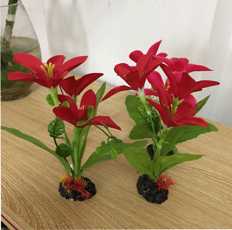 酒店餐饮摆盘装饰盘饰花草点缀菜品冷菜冷盘刺身创意小摆件仿真花