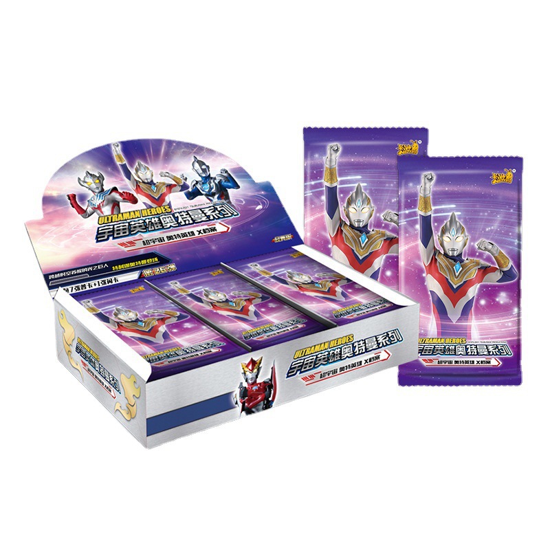 card game ultraman classic version 30th play one yuan two yuan five yuan package full star blind box cp card luxury