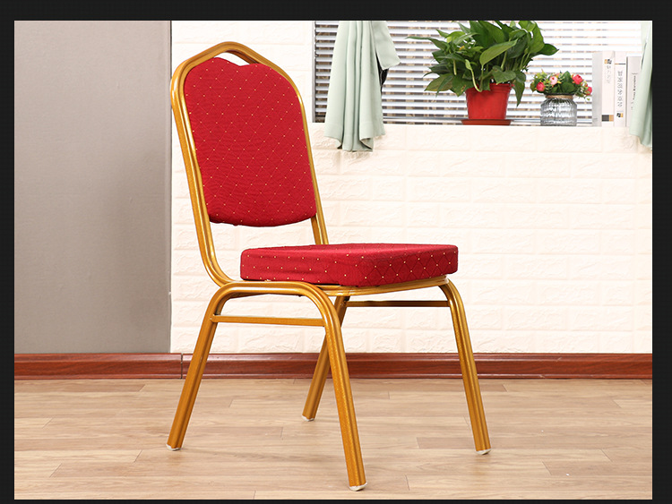 酒店椅子饭店餐厅靠背将军椅贵宾酒席婚庆椅子活动会议培训椅批发