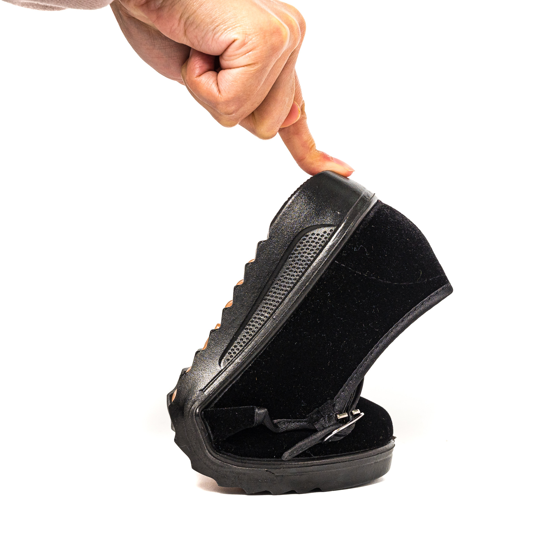 老北京工作礼仪鞋酒店工鞋工勤聚氨酯不断底女黑色舞蹈鞋源头厂家