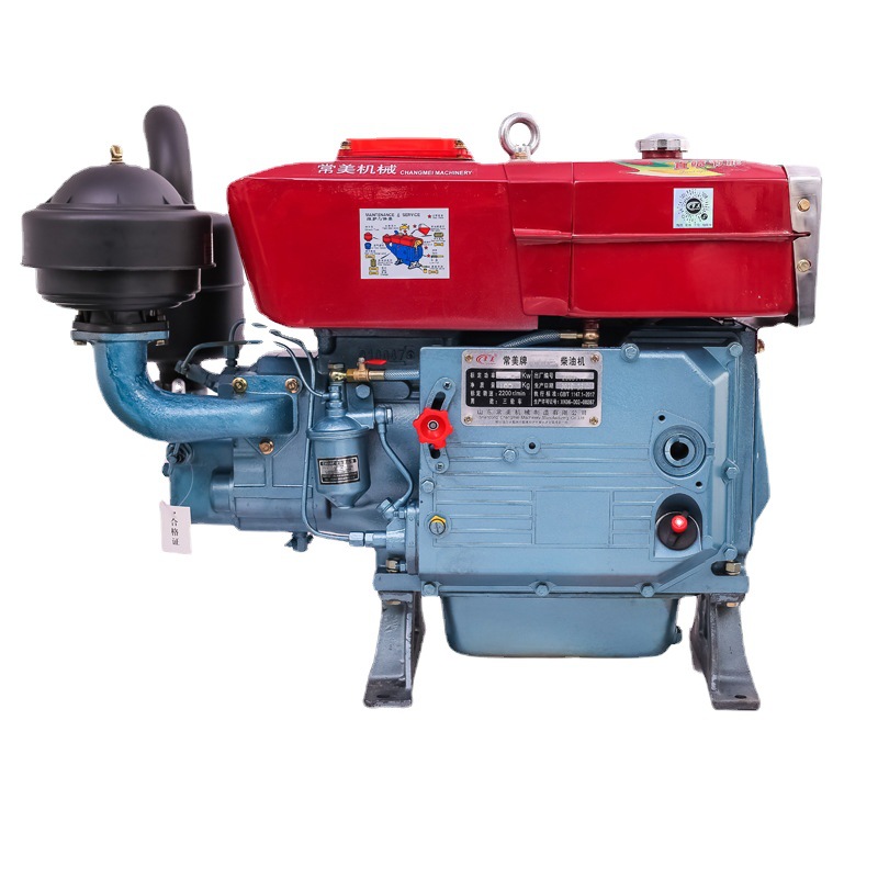 常美农用拖拉柴油机zs1110 20马力单缸水冷柴油发动机