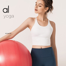 alo yoga同款新款瑜伽内衣运动背心健身文胸美背胸衣防震一件代发