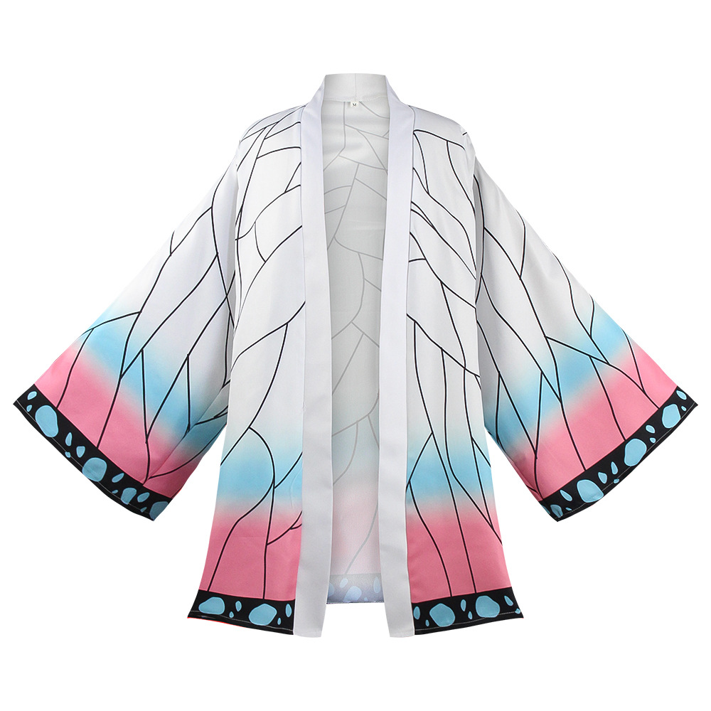 鬼灭之刃cos服长款羽织炭治郎富冈义勇蝴蝶忍披风现货动漫周边