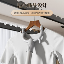 家用撑衣杆收衣服撑杆阳台晾衣叉杆丫服装店叉可伸缩衣服撑杆批发