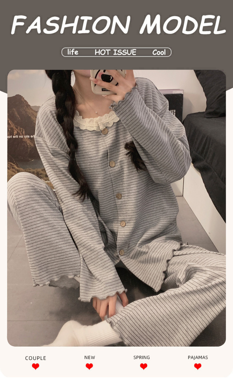 Cotton Maternity Nursing Sleepwear Pajamas Set 2PCS Breastfeeding Pajamas Clothes for Pregnant Women Pregnancy Nightgown 23 O1CN01mOiKbp1w26326qzPg !!2206814846249 0 cib