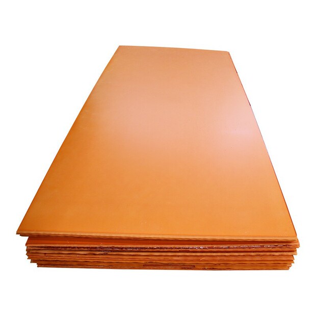 厂家批发绝缘耐磨耐高温电木板多种工艺橙色酚醛树脂板可定制