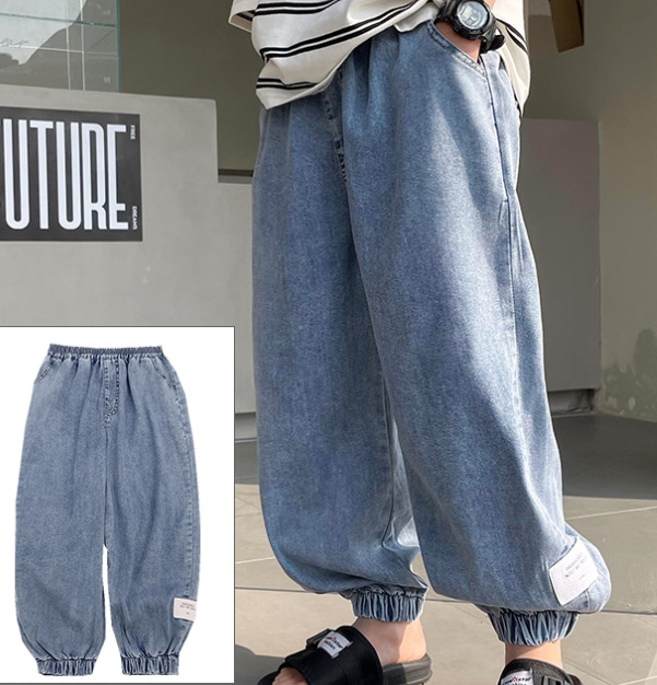 Boy's Summer Korean Jeans