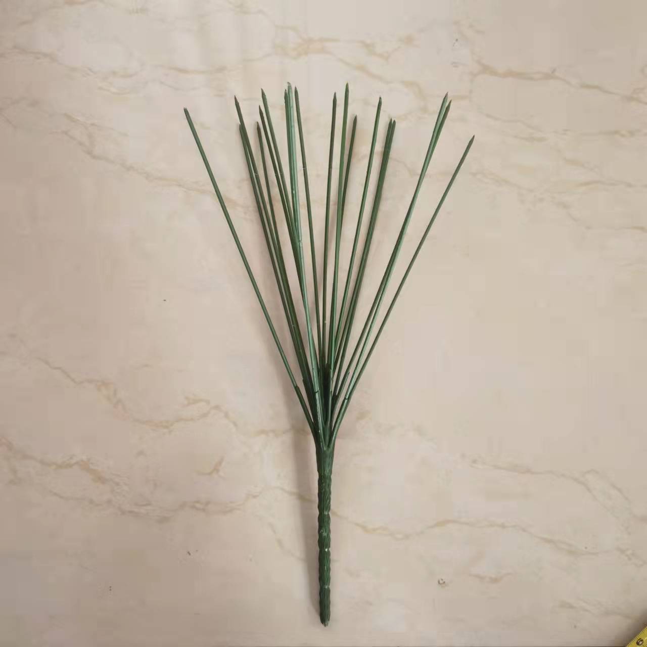 仿真花枝头枝干 平12/18/24头32公分塑料花枝 人造花假花插花花杆