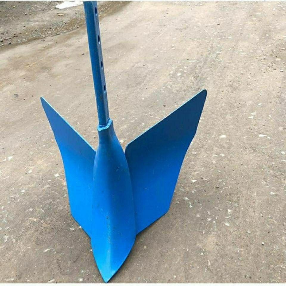 微耕机配件小型开沟器小型果园施肥开沟犁翻土犁可调式开沟培土刀