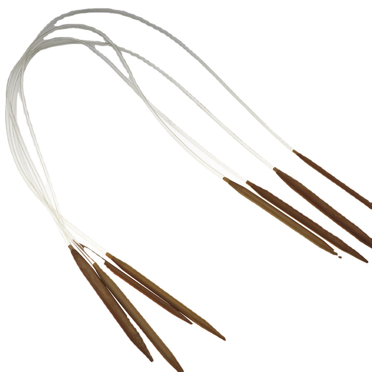 厂家批发处理竹子环形针领口袖子织针毛衣针碳化针棒针多型号可选