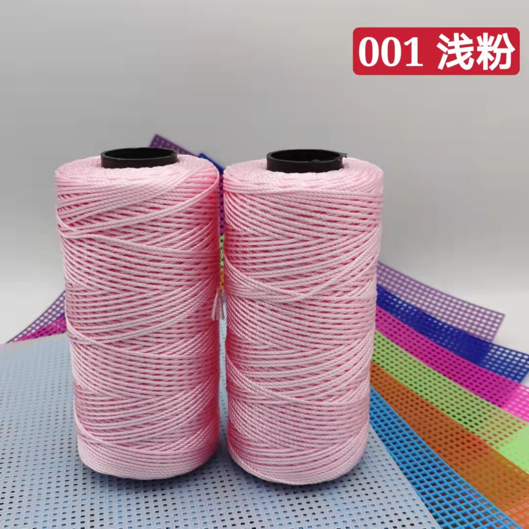 Large Shaft Polypropylene Fiber 3-Strand Ice Silk Hollow Synthetic Wool for Hat Knitting Cushion Shoe Crochet Woven Bag DIY Accessories