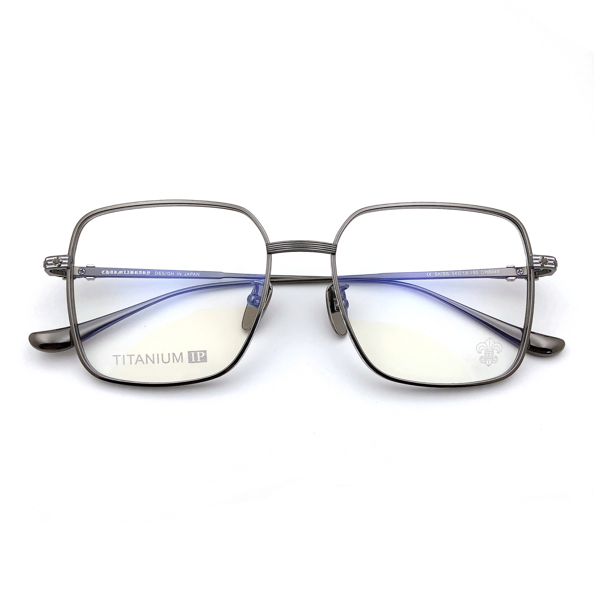 新款钛架眼镜框方框眼镜大框宽脸厚圈潮男女复古时尚近视平光镜