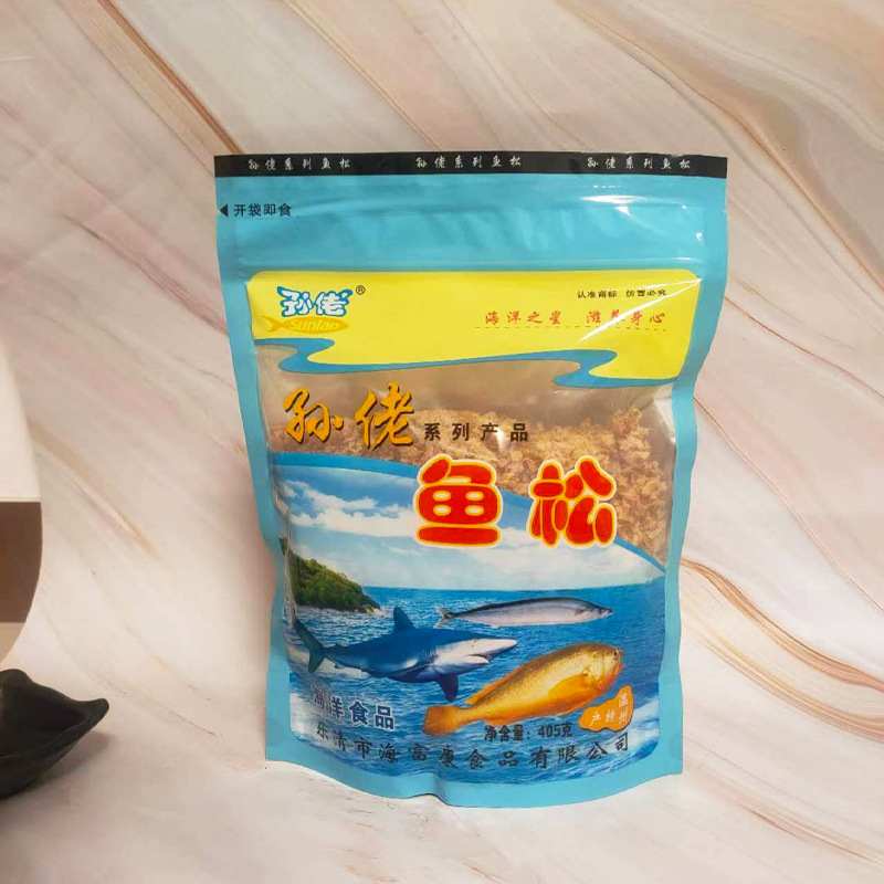 孙佬鱼松200克405克即食配粥小食 温州特产海味-阿里巴巴