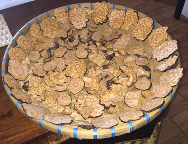 500g贵州野生何首乌片生首乌片干川首乌黑发何首乌茶可磨何首乌粉