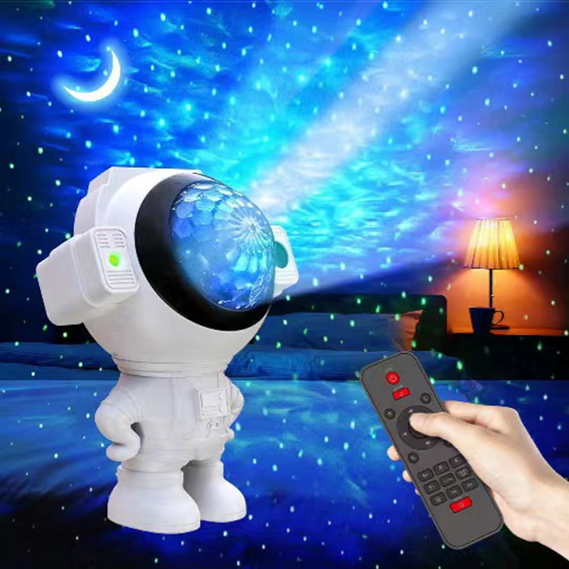 Astronaut ONEFIRE Starry Sky Projector Small Night Lamp Starry Sky Table Lamp Children's Room Boy Luminous Birthday Gift