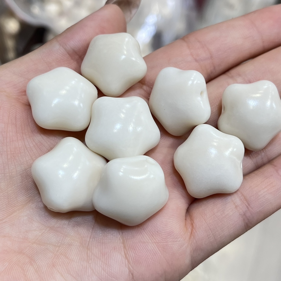 天然象牙果星星配件手工diy文玩时尚配件配饰佛珠手串-阿里巴巴