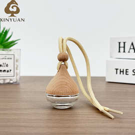 水滴香水瓶汽车挂件挂式车载车用香薰空瓶子化妆品瓶