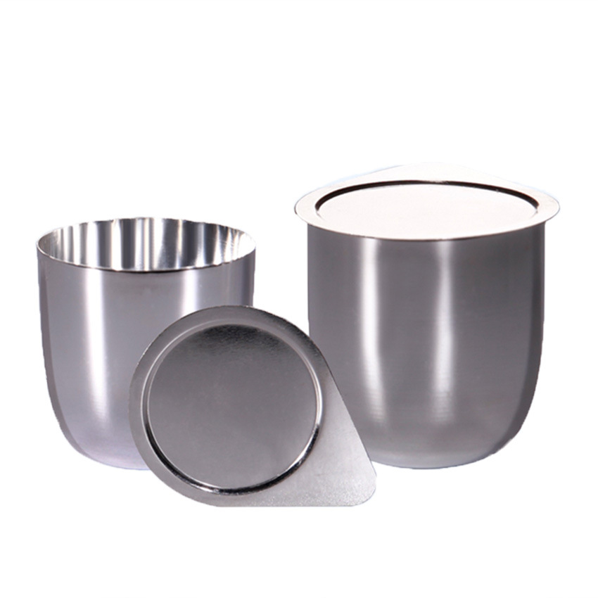 实验室用镍坩埚 银坩埚 铁坩埚 带盖30ml /50ml 坩埚架4孔6孔