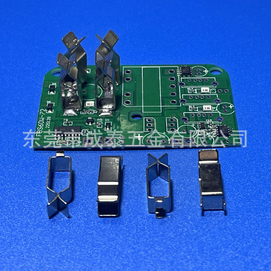 美规插座五金弹片智能插座磷铜导电铜片镀镍镀锡金属排插铜片插片