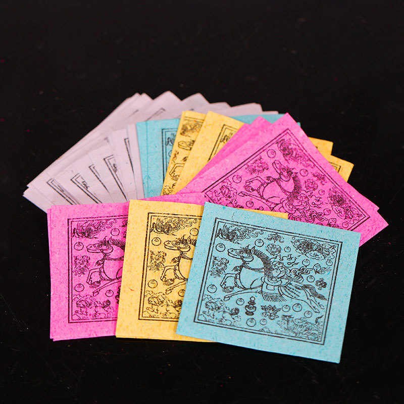 藏传龙达风马纸藏传用品龙达天马飞马隆达一箱40扎包邮