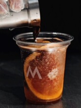 95/98口径网红Mstand同款杯子PET冷饮塑料杯冰咖啡加厚高透明果饮