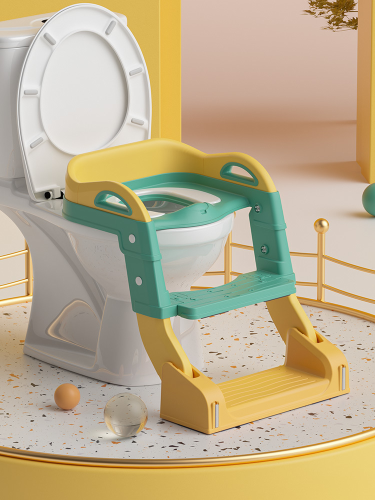 厂价直供儿童坐便器辅助马桶梯女宝宝小孩男厕所阶梯式马桶座便器