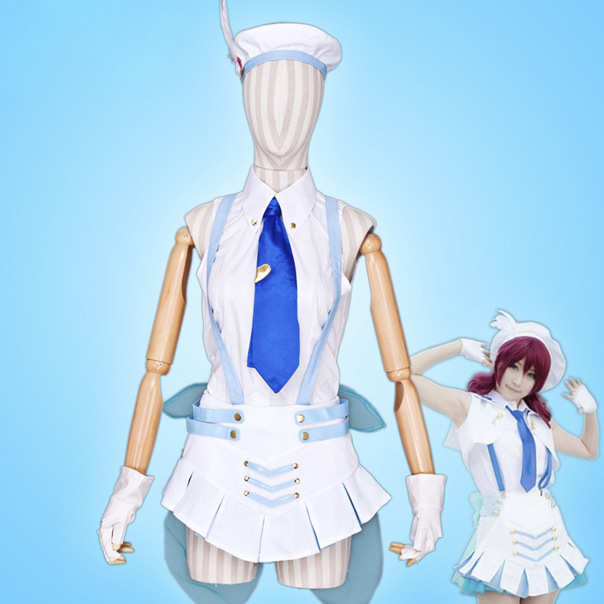 lovelive动漫lovelive西木野真姬打歌服cosplay衣服装全套现货