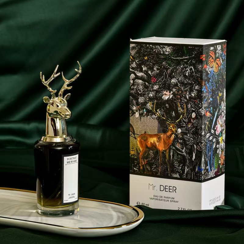 麋鹿香水公爵男士高级木质自然淡香夏天必备持久留香80ml香水批发