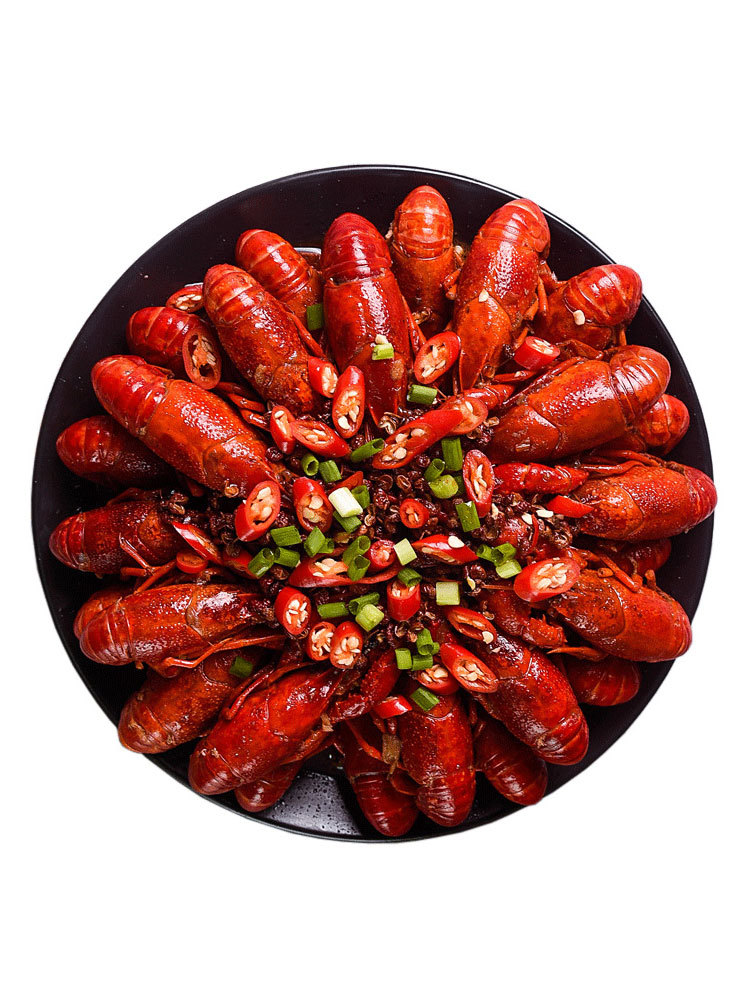 小龙虾熟食麻辣香辣味十三香鲜活自热即食活虾烧制冷冻熟食包邮
