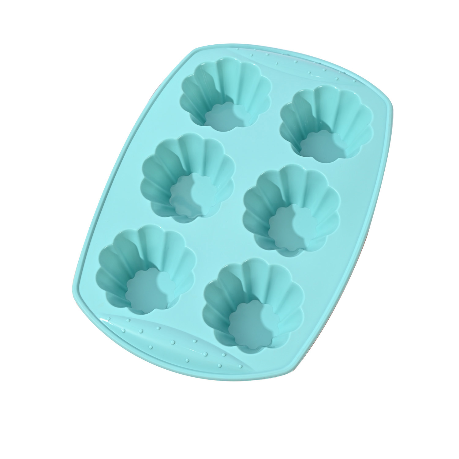 Factory Wholesale Baking at Home Utensils 6-Piece Pattern Baking Mold Edible Silicon Cake Mold Muffin Cup