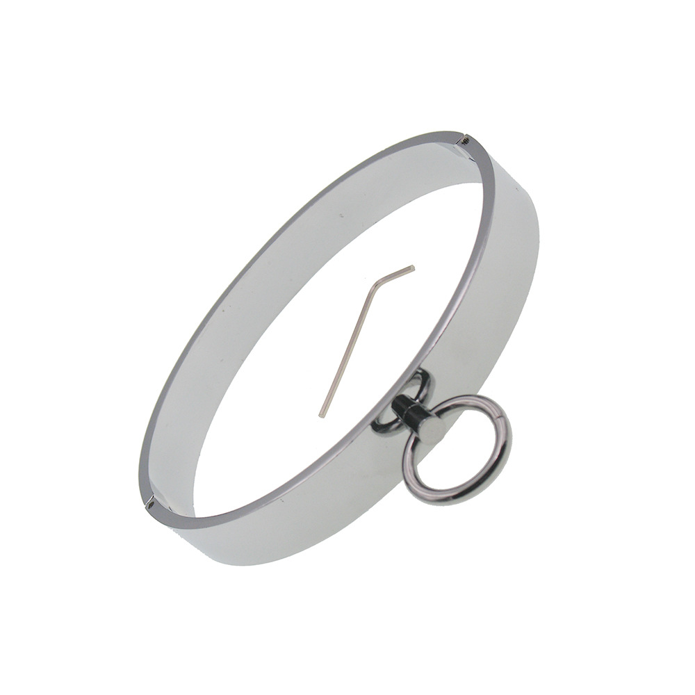 金属项圈情趣男款成人用品性工具束缚调教情侣玩具脖环颈环