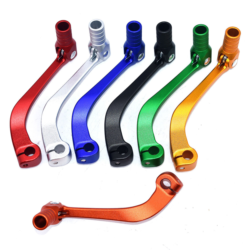 越野摩托车crf110r挂挡杆高强度锻造可折叠变挡杆踏板车挡位杆