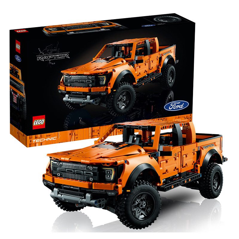 lego 乐高42126福特猛禽f-150皮卡 汽车 男女孩拼搭积木玩具 礼物