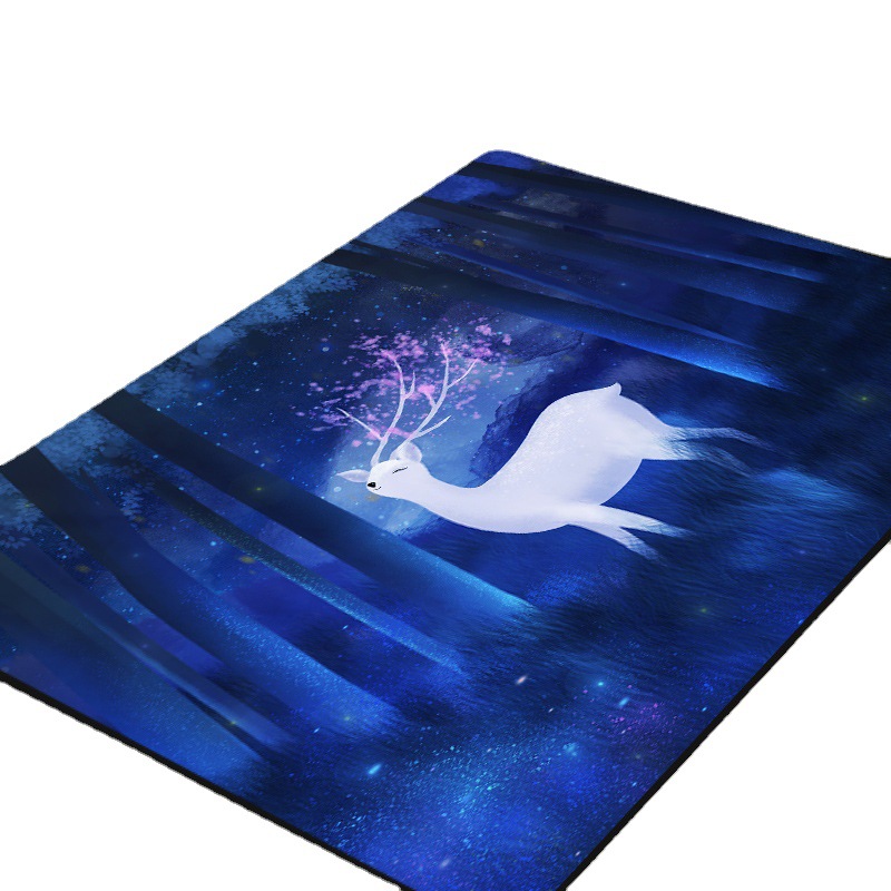 Widen and Thicken Printing Double Yoga Mat Soundproof Non-Slip Children's Crawling Mat Large Size in Stock Fitness Mats